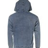 Dolce & Gabbana Blue Cotton Blend Hooded Sweatshirt Sweater