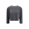 Loulou De Saison Gray Cashmere Sweatshirt