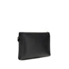 Thom Browne Clutch-Tasche aus schwarzem Kalbsleder, Modell Bos Taurus