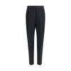 Fabiana Filippi Black Acetate Casual Pants