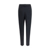 Fabiana Filippi Black Acetate Casual Pants
