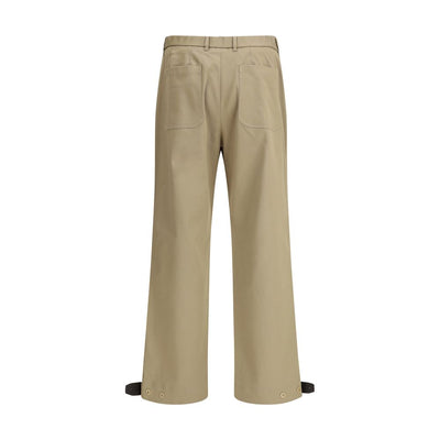 Beige Baumwoll-Cargohose von Brioni
