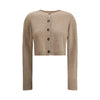Loulou De Saison Beige Kaschmir-Cardigan