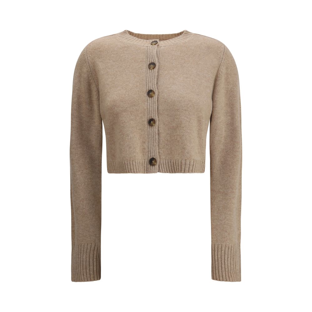 Loulou De Saison Beige Kaschmir-Cardigan