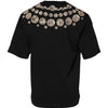 Dolce & Gabbana Black Coin Print Cotton Crew Neck T-shirt