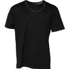 Dolce & Gabbana Black Chain Necklace Cotton Crewneck T-shirt