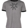 Dolce & Gabbana Gray Sacred Heart Cotton Crew Neck T-shirt