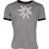 Dolce & Gabbana Gray Sacred Heart Cotton Crew Neck T-shirt