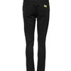Dolce & Gabbana Black Cotton Skinny Mid Waist Denim Jeans