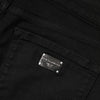 Dolce & Gabbana Black Cotton Skinny Mid Waist Denim Jeans