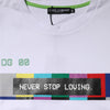 Dolce & Gabbana White Cotton Printed Short Sleeves T-shirt