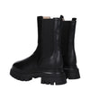 Stuart Weitzman Black Leather Ankle Boots