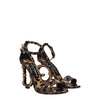 Dolce & Gabbana Brown Leather Sandals