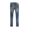 PT Torino Blue Cotton Slim Fit Jeans