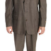 Dolce & Gabbana Brown Single Breasted Wool Suit