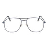 Andy Wolf Brille aus blauem Metall (Gestell)