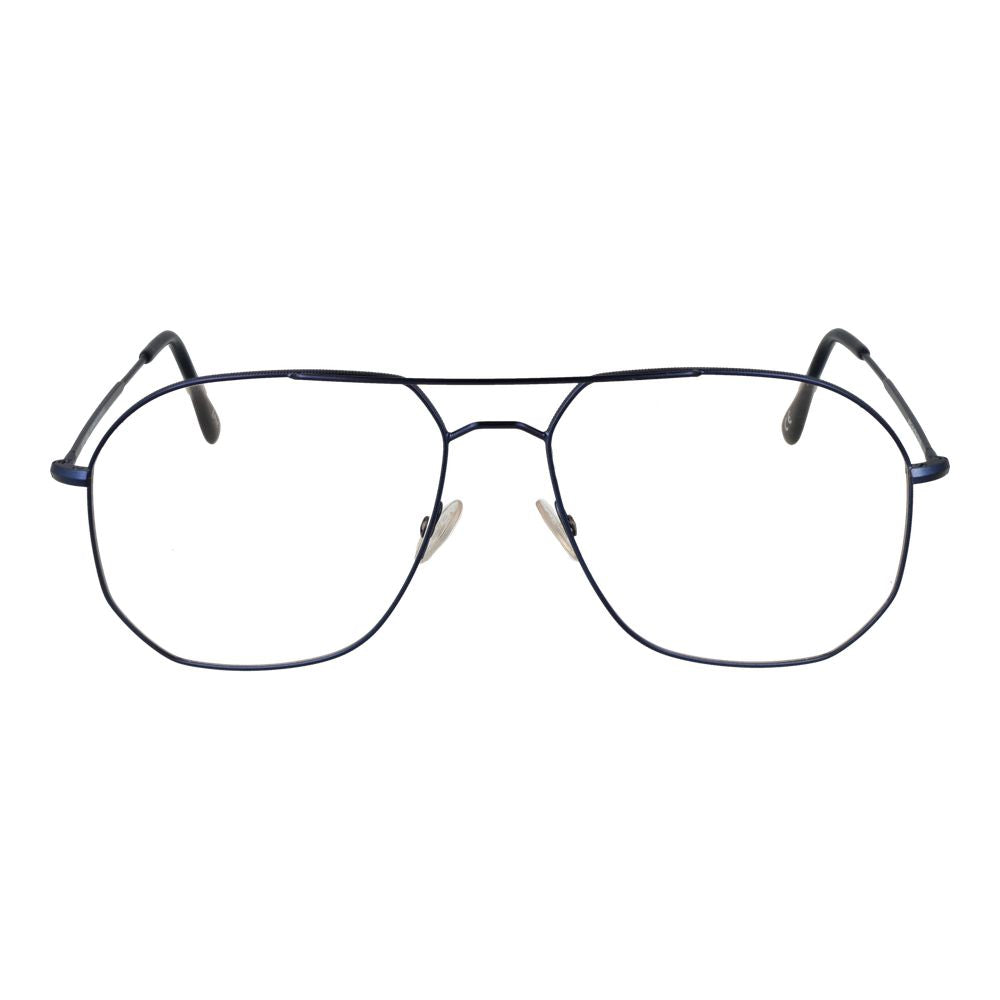 Andy Wolf Brille aus blauem Metall (Gestell)