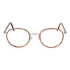 Andy Wolf Orange Metal Glasses (Frames)