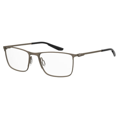 Under Armour Brille aus grauem Metall (Gestell)