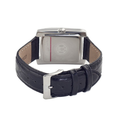 Time Force Armbanduhr aus schwarzem Leder
