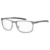 Under Armour Brille aus grauem Metall (Gestell)