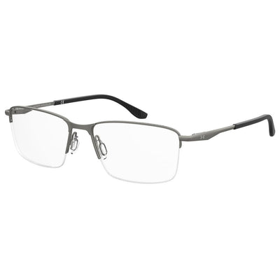 Under Armour Brille aus grauem Metall (Gestell)