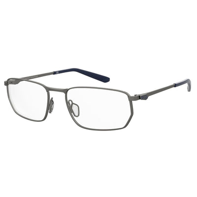 Under Armour Brille aus grauem Metall (Gestell)