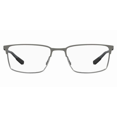 Under Armour Brille aus grauem Metall (Gestell)