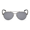 Kenneth Cole Sonnenbrille aus grauem Metall
