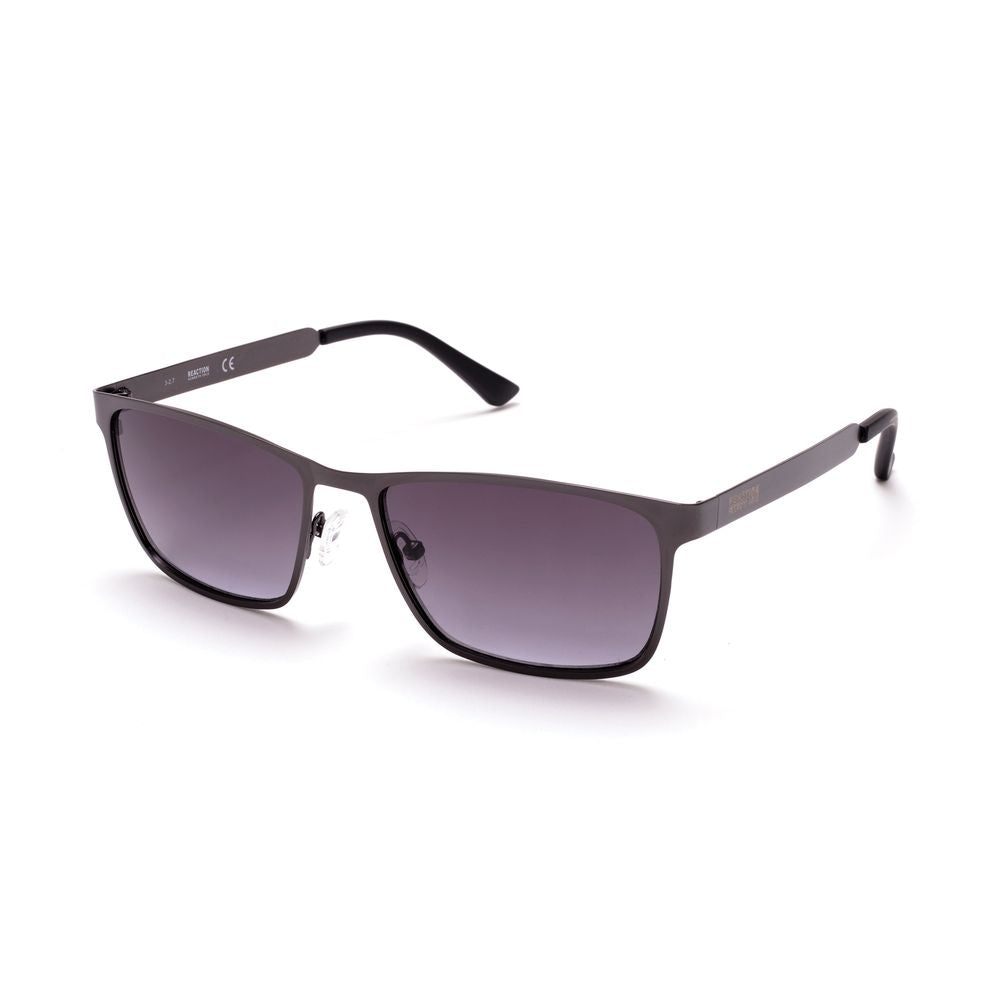 Kenneth Cole Sonnenbrille aus grauem Metall