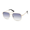 Kenneth Cole Sonnenbrille aus Goldmetall