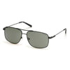 Kenneth Cole Sonnenbrille aus schwarzem Metall