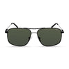 Kenneth Cole Sonnenbrille aus schwarzem Metall