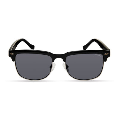 Kenneth Cole Sonnenbrille aus schwarzem Acetat