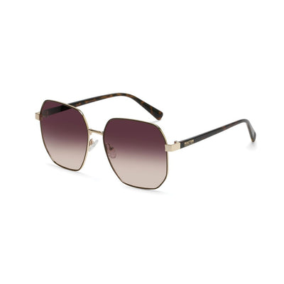 Kenneth Cole Sonnenbrille aus Goldmetall