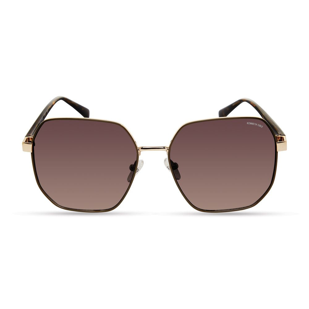 Kenneth Cole Sonnenbrille aus Goldmetall