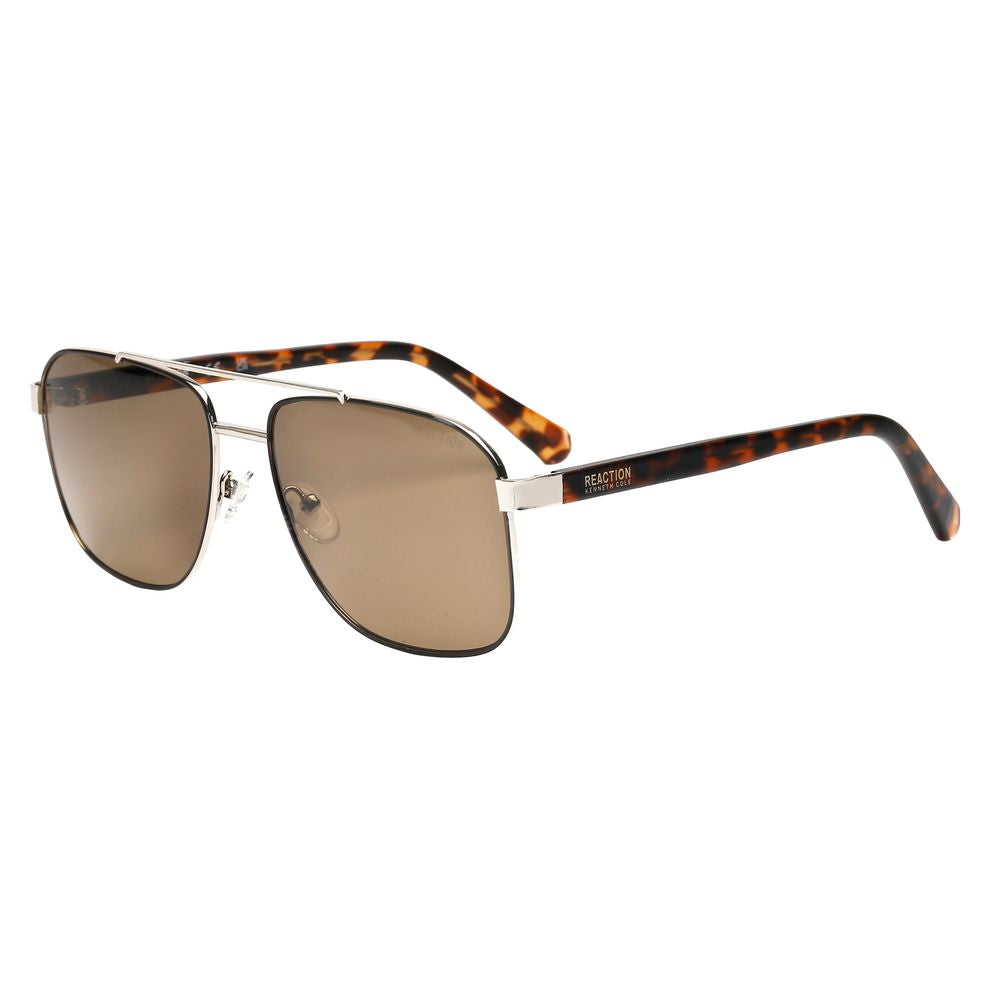 Kenneth Cole Sonnenbrille aus braunem Harz