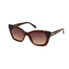 Kenneth Cole Sonnenbrille aus braunem Harz