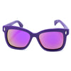 Italia Independent Sonnenbrille aus lila Gummi