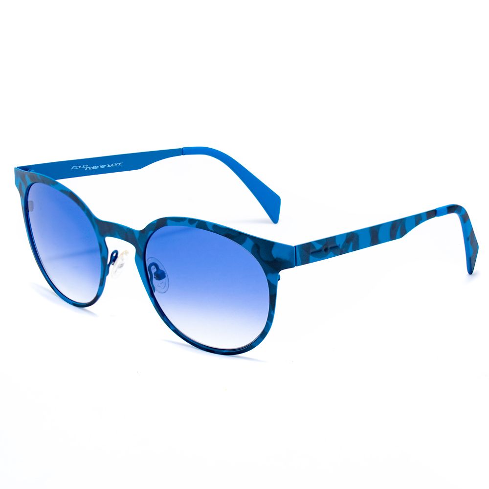 Blaue Sonnenbrille aus Metall von Italia Independent