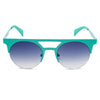 Italia Independent Blue Metal Sunglasses