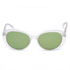 Italia Independent White Acetate Sunglasses