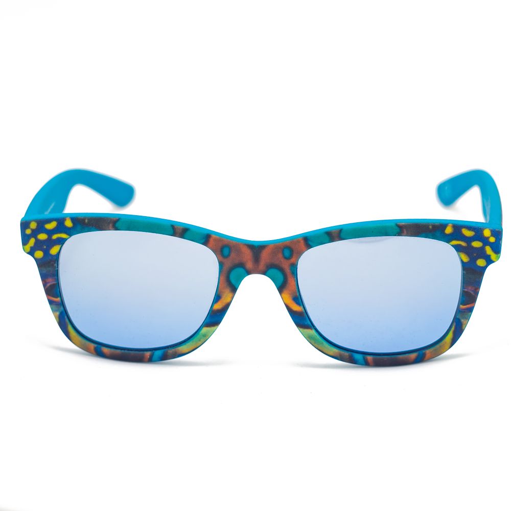 Italia Independent – Blaue Acetat-Sonnenbrille