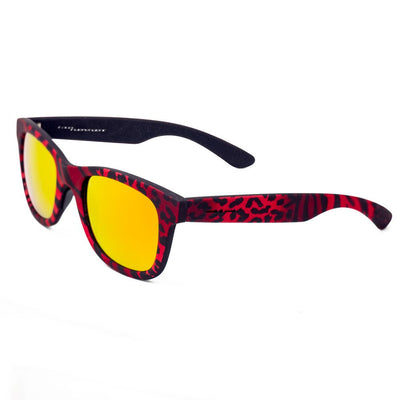 Italia Independent – Rote Acetat-Sonnenbrille