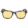 Italia Independent Orange Acetate Sunglasses