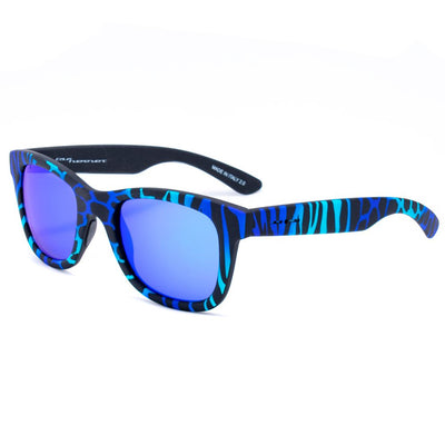 Italia Independent – Blaue Acetat-Sonnenbrille