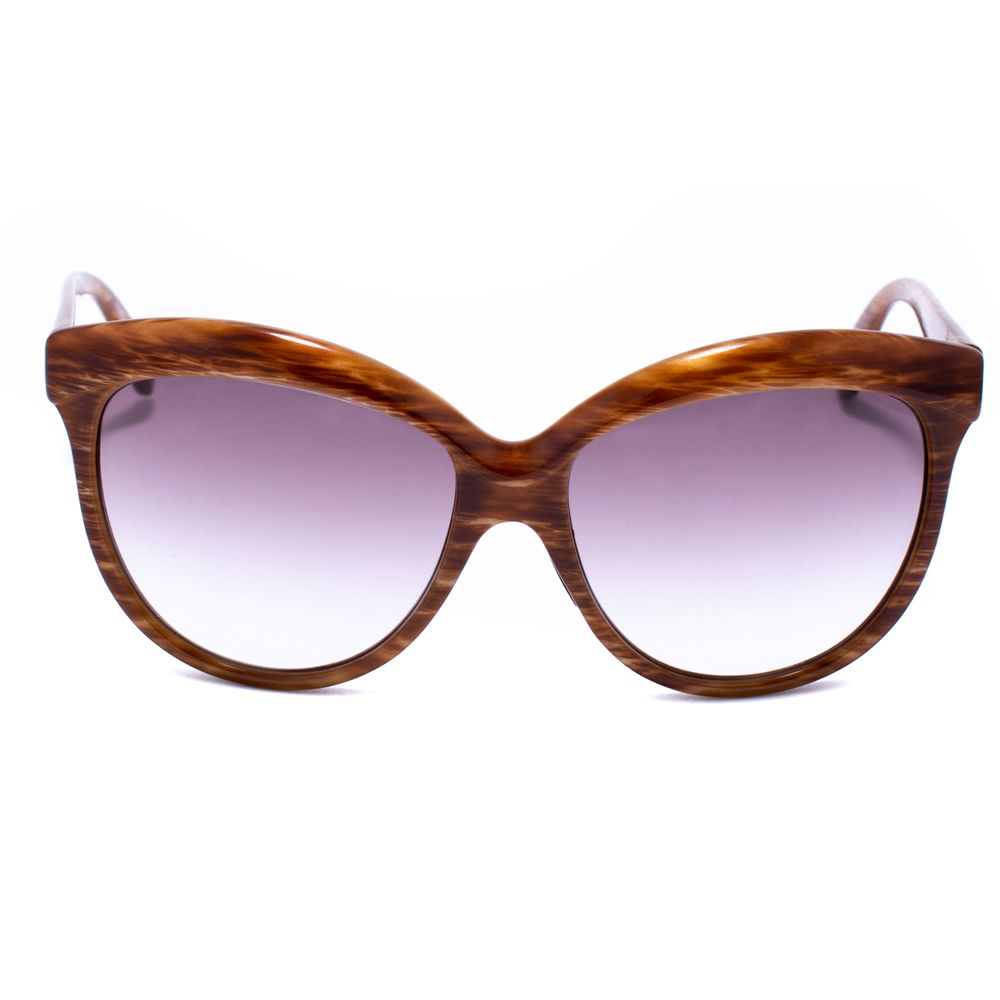 Italia Independent – Braune Acetat-Sonnenbrille