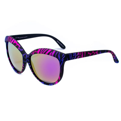 Italia Independent – Lilafarbene Acetat-Sonnenbrille