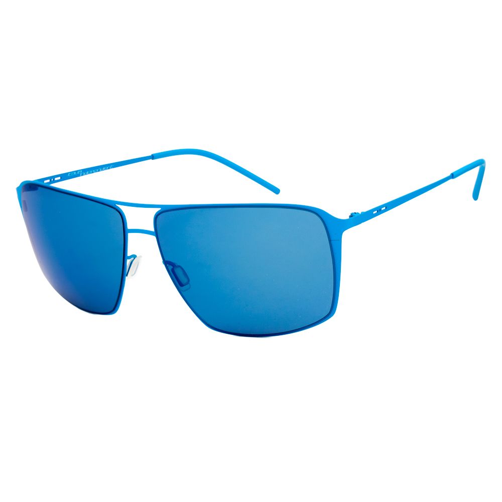 Blaue Sonnenbrille aus Metall von Italia Independent