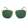 Italia Independent Gold Metal Sunglasses